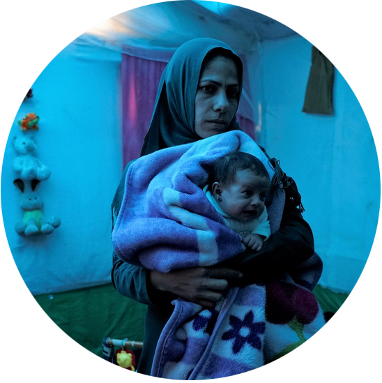 Zajistěte nezbytné vybavení uprchlíkům